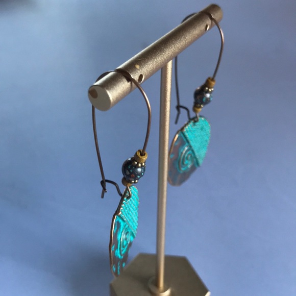 New! Bohemian Drop Earrings - Picture 7 of 10
